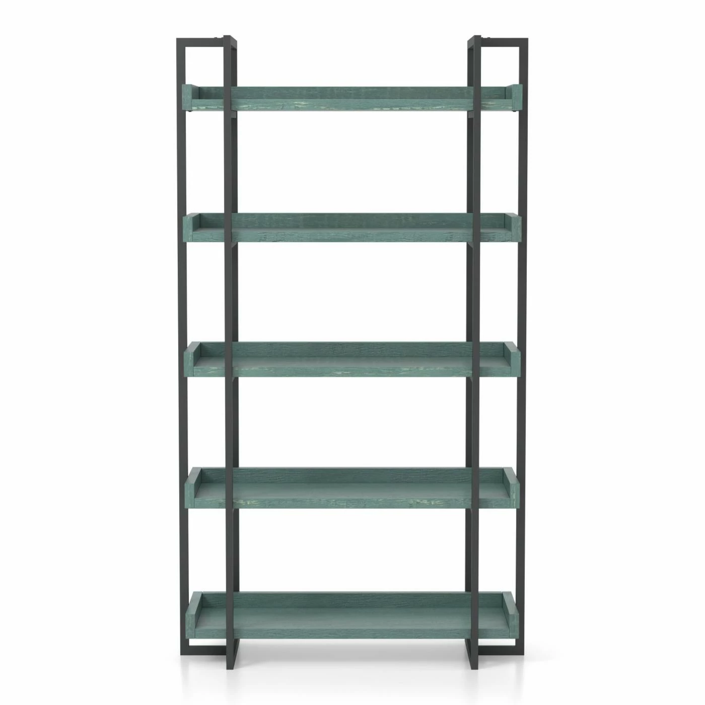 Wholesale π― Standard Furniture Of America Regent 5-Open Shelf Bookcase - Antique Blue π― - Image 4