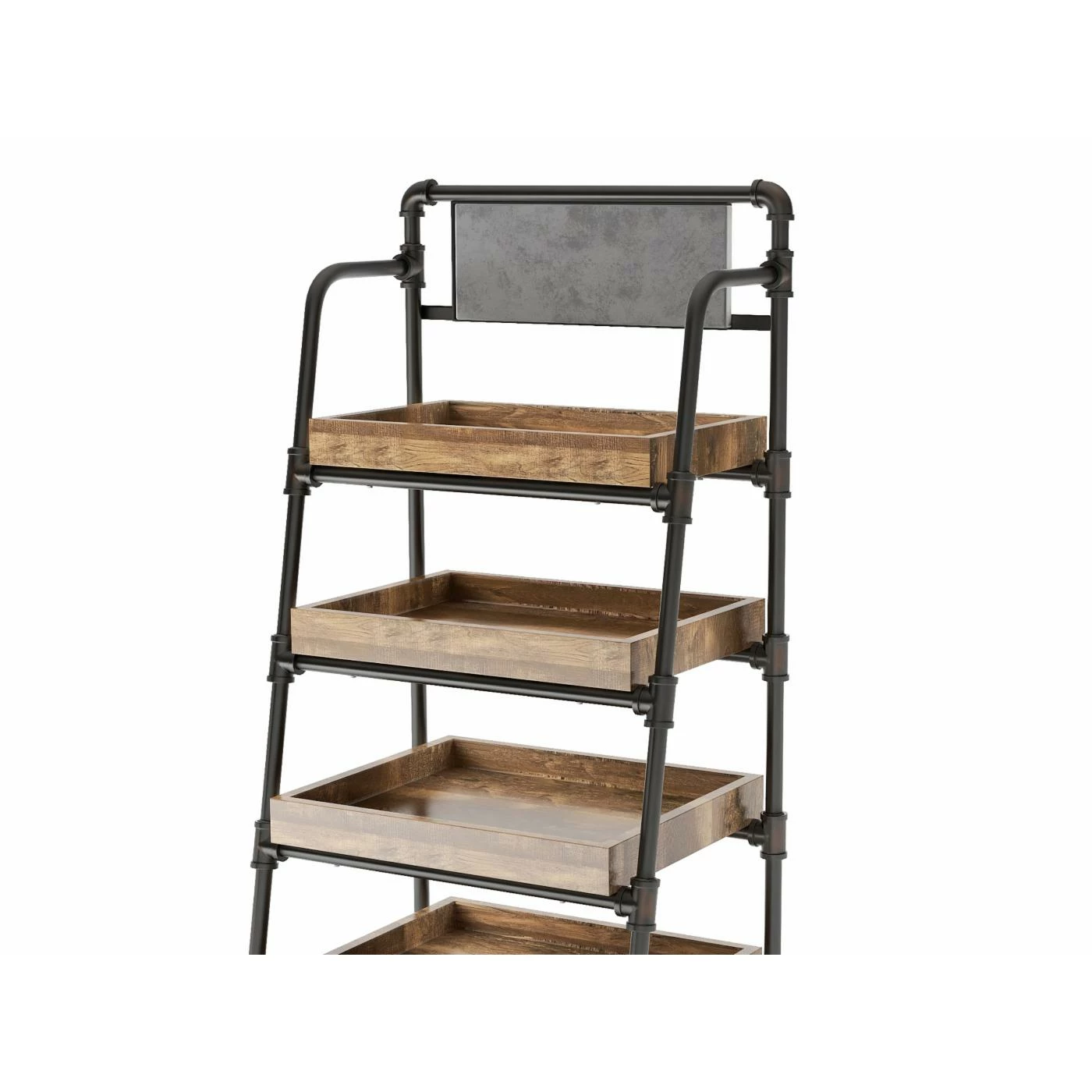 Promo π Standard Furniture Of America Claremon Industrial 2-Shelf Display Bookshelf βοΈ - Image 4