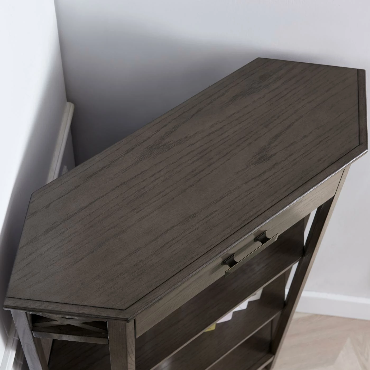 Best reviews of π€© Leick Home Riley Holliday 3 Shelf Corner Bookcase β¨ - Image 4