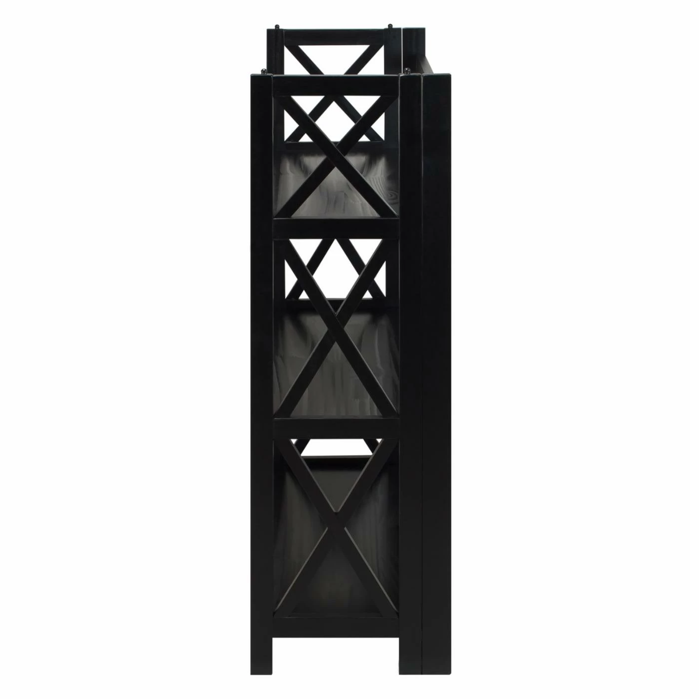 New π Decorative Casual Home Montego 3 Shelf Folding Bookcase π - Image 4