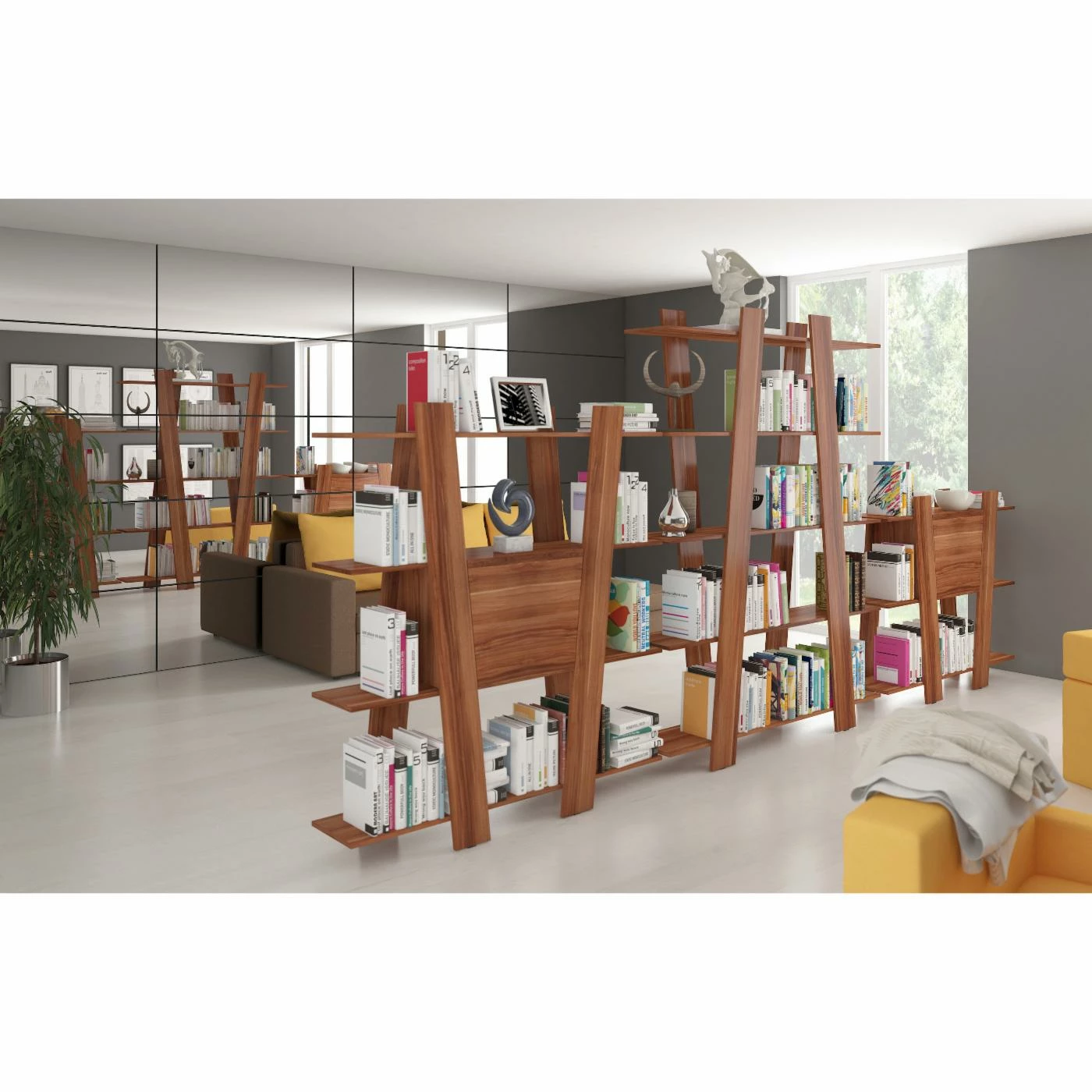 Cheap π Standard Furniture.Agency Via 4 Tier Ladder Bookshelf π₯° - Image 6