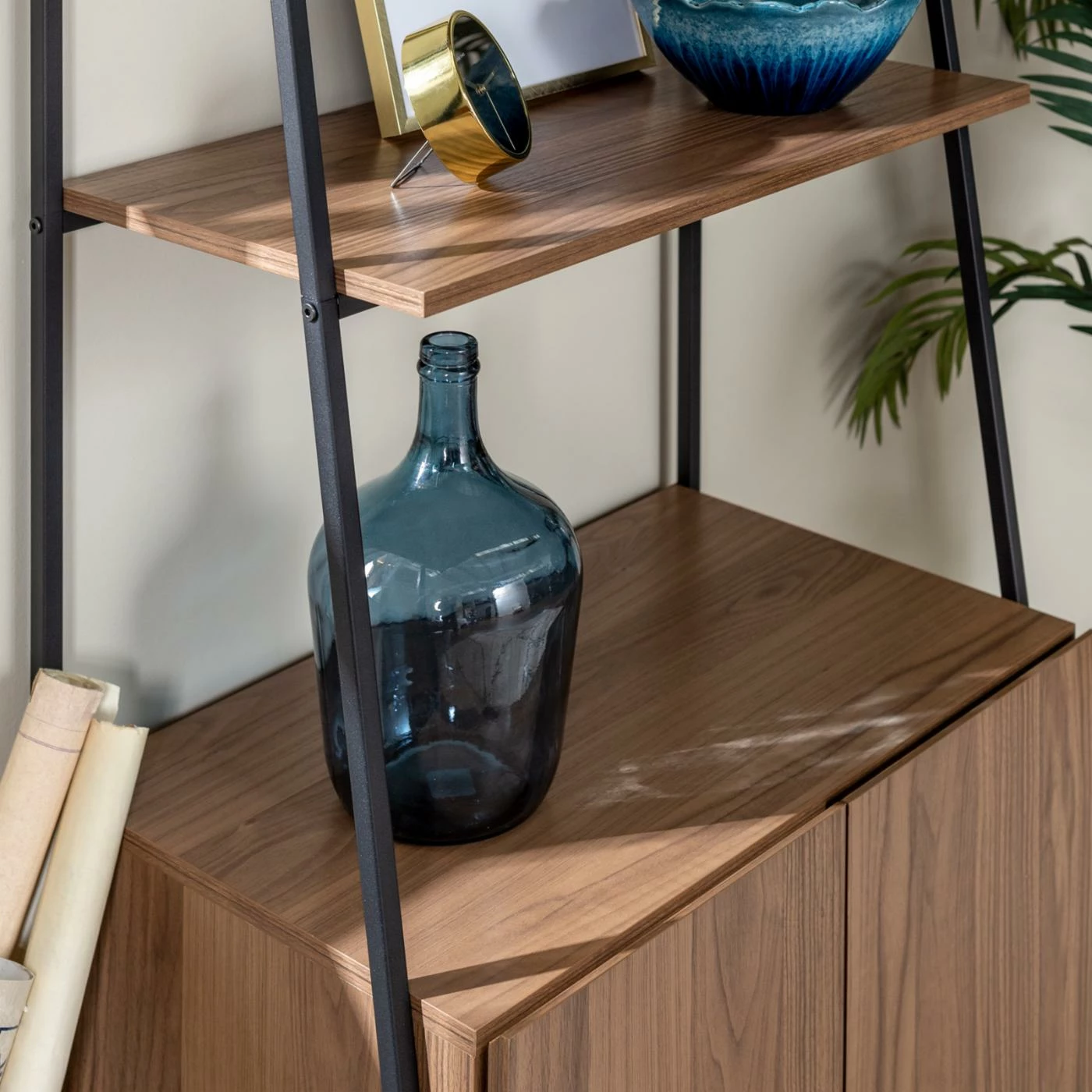 Cheap π Leaning & Ladder Manor Park Urban Industrial Ladder Storage Bookcase π€© - Image 6