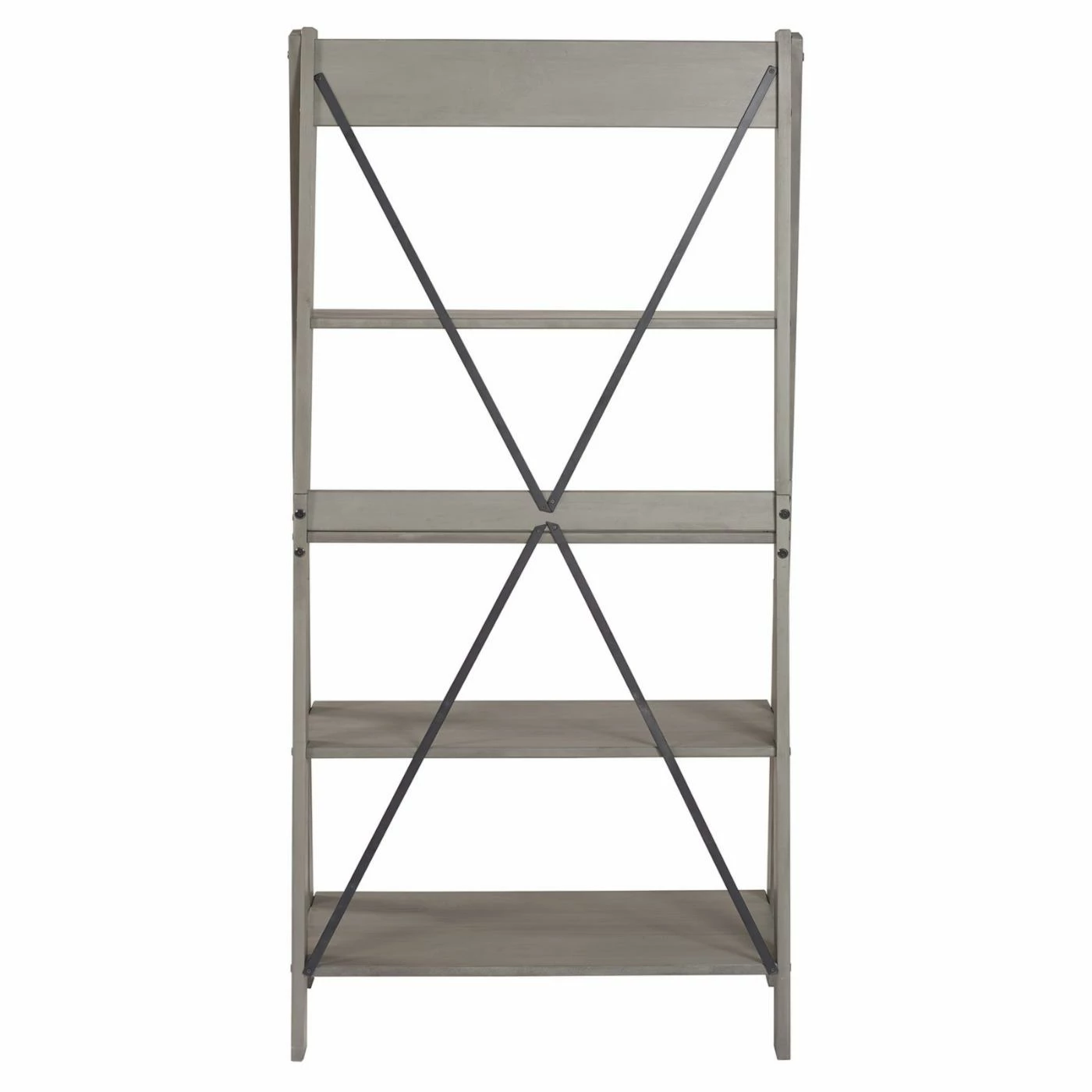 Best Sale ✔️ Leaning & Ladder Manor Park Solid Wood 4 Shelf Ladder Bookcase ❤️ - Image 6