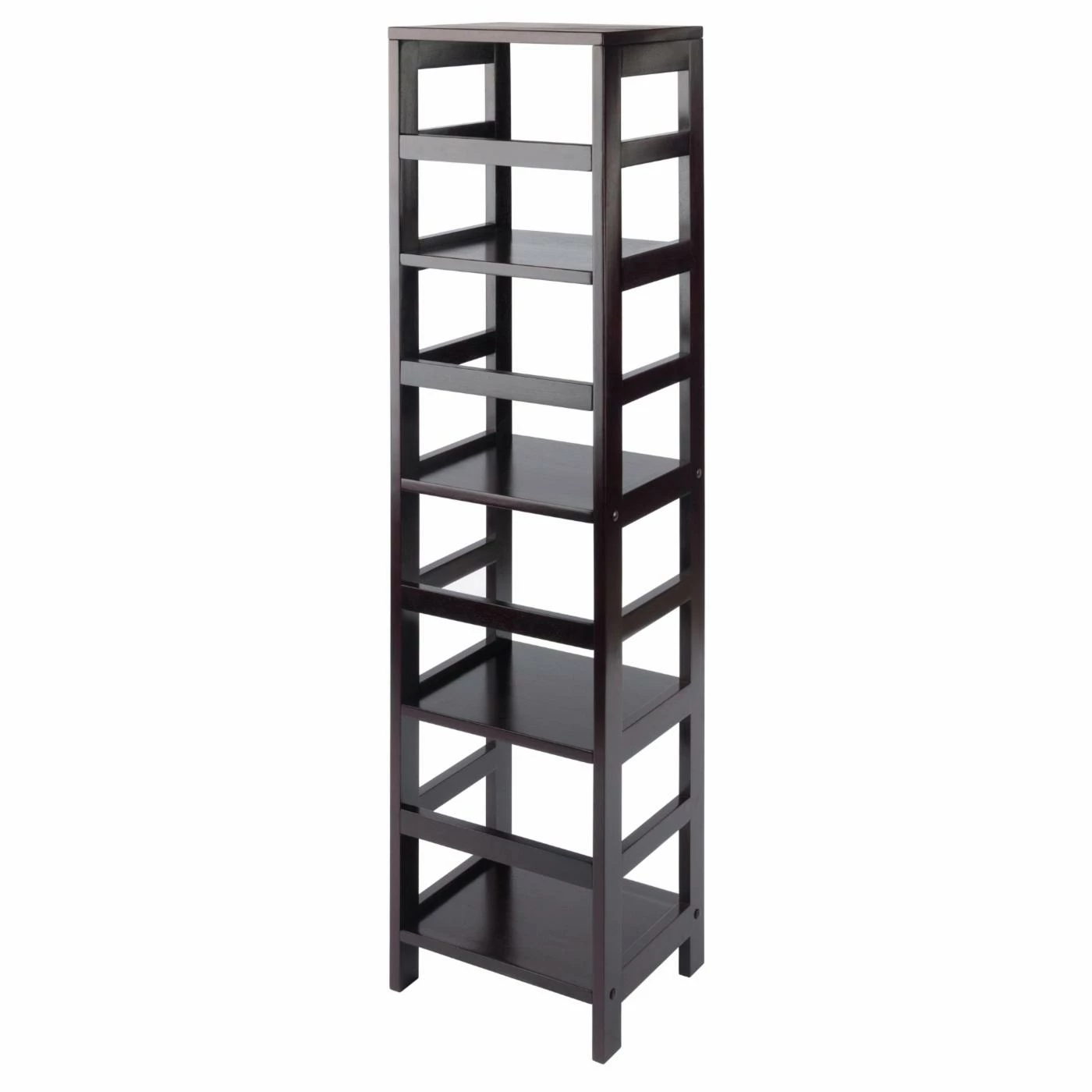 New π Standard Winsome Leo 4-Tier Narrow Wood Bookcase π - Image 6