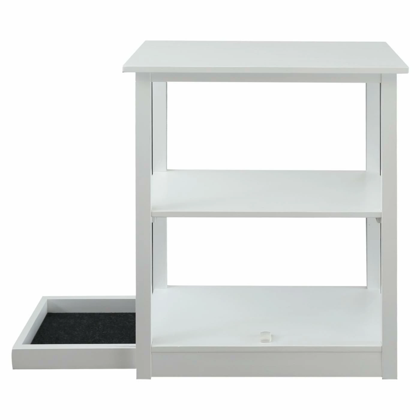 Best deal 𧨠Standard Casual Home Adams 3-Shelf Bookcase With Concealed Sliding Track β€οΈ - Image 6