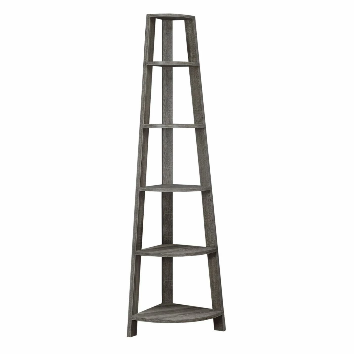 Hot Sale ⭐ Monarch Specialties Monarch 72 In. Corner Accent Etagere ⭐ - Image 7