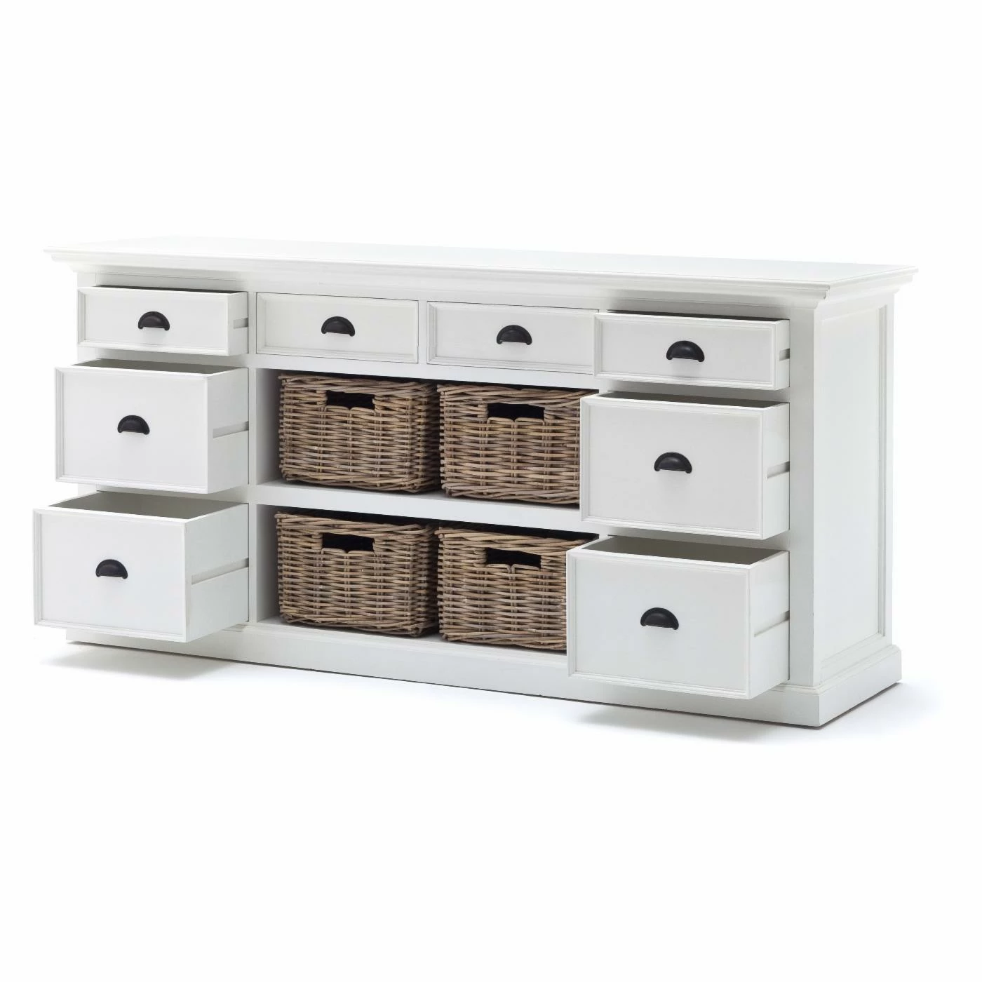 Brand new π Library & Wall Nova Solo Halifax Library Hutch With Basket Set π - Image 7