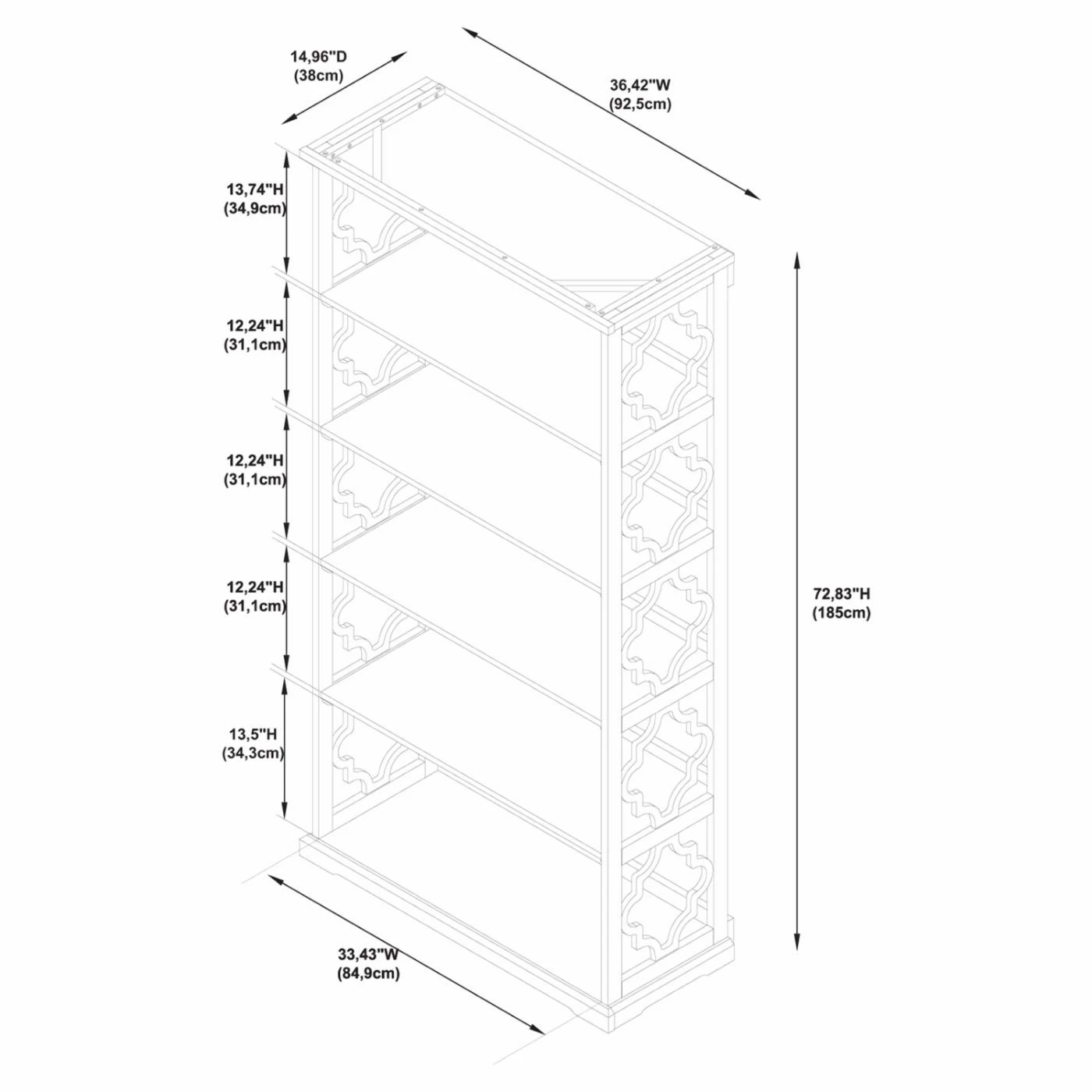 Cheapest π Standard Powell Turner Bookcase π - Image 7