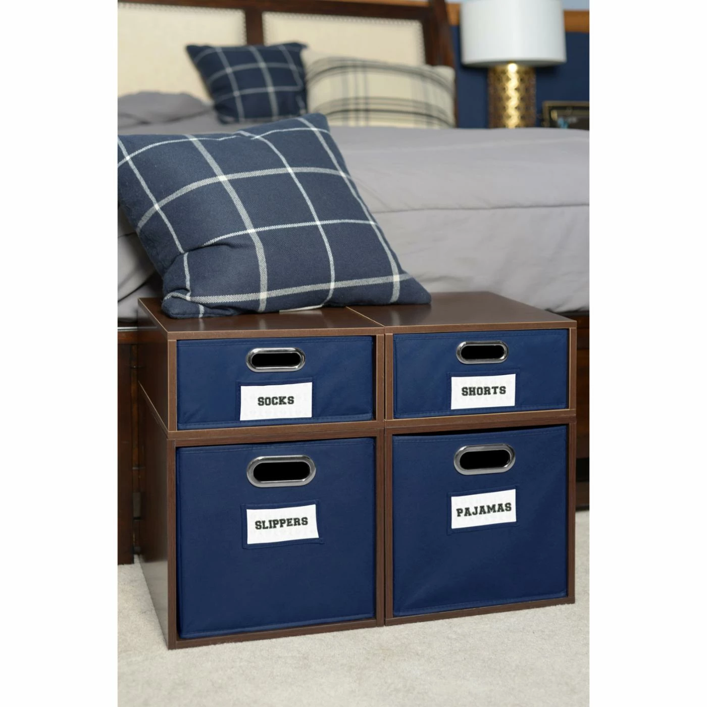 Outlet π€© Regency Niche Cubo Modular Storage Shelf With Optional 2 Full And 2 Half Sized Folding Storage Bins β - Image 7