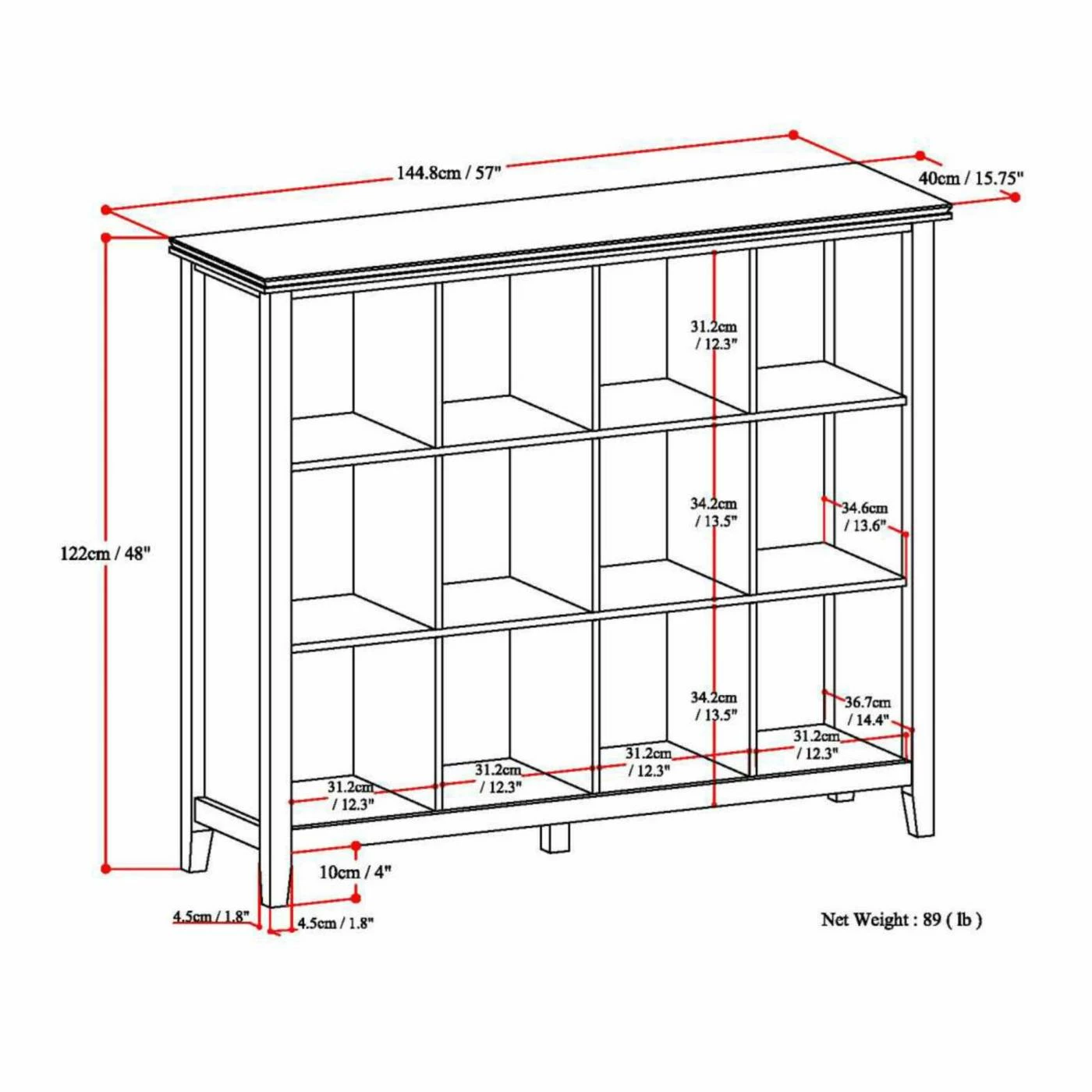 Budget π Brooklyn & Max Brooklyn + Max Holden Contemporary Pine Cube Storage β¨ - Image 7