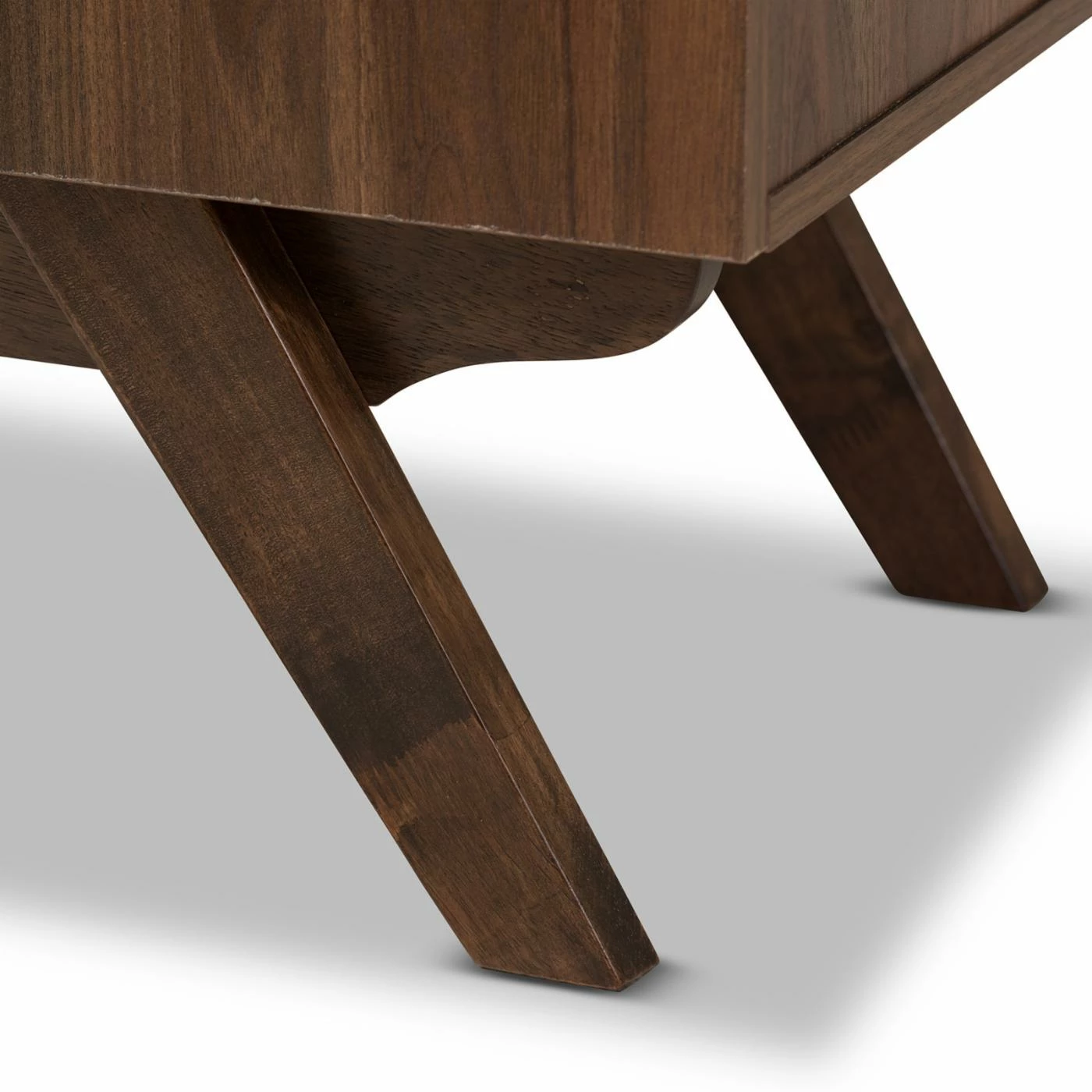 Hot Sale β€οΈ Decorative Baxton Studio Ashfield Mid-Century Modern Wood Bookcase π₯ - Image 7