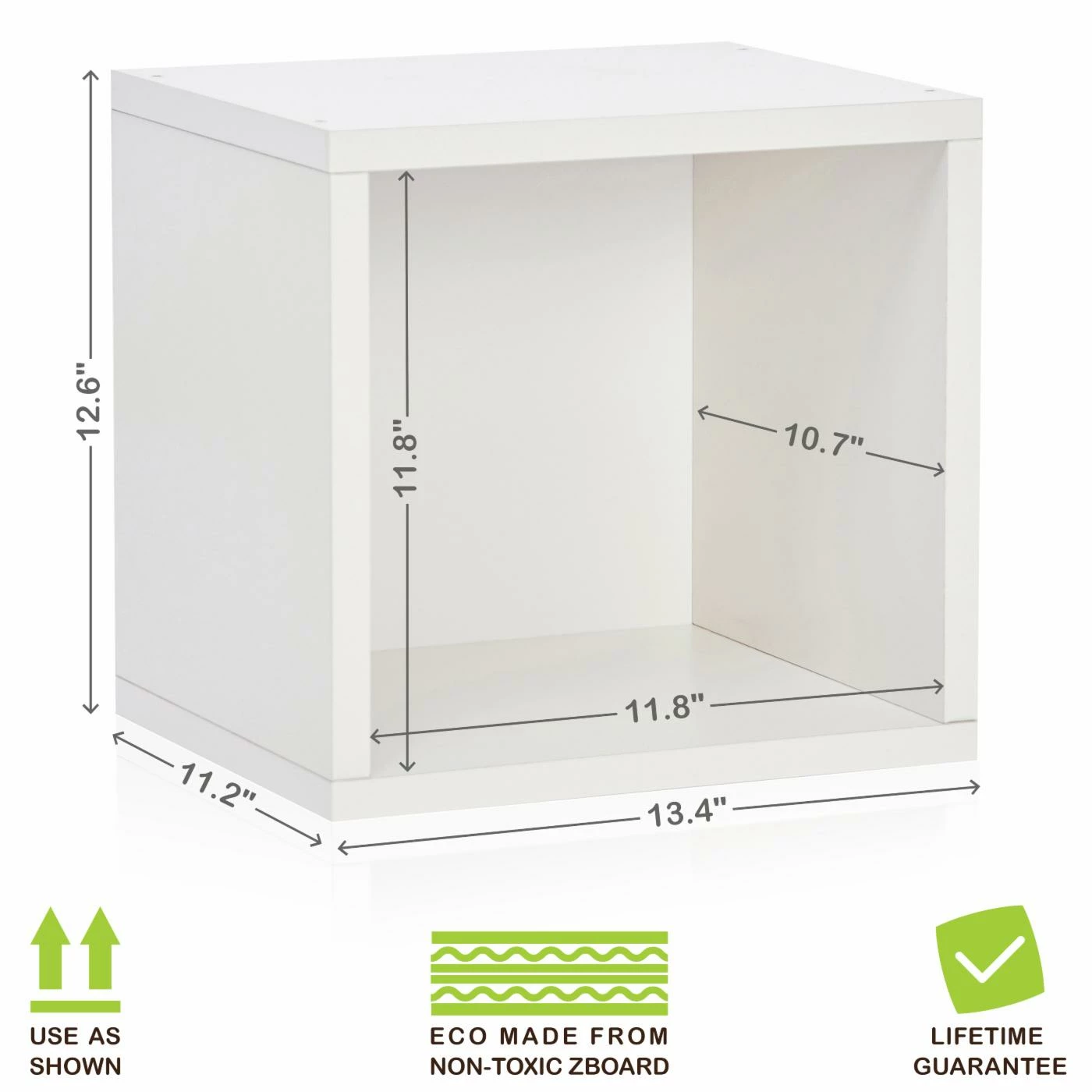 Best deal π― Way Basics Eco Friendly Modular Cube Bookcase Cubby π - Image 8