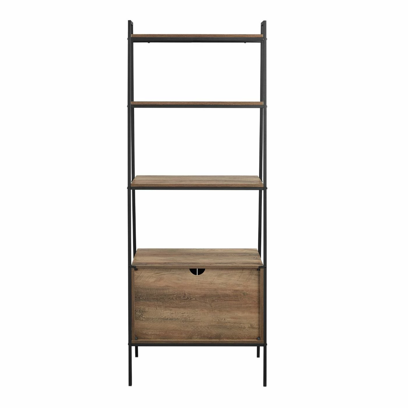 Discount π Leaning & Ladder Manor Park Industrial 72 In. Ladder Bookcase β - Image 8