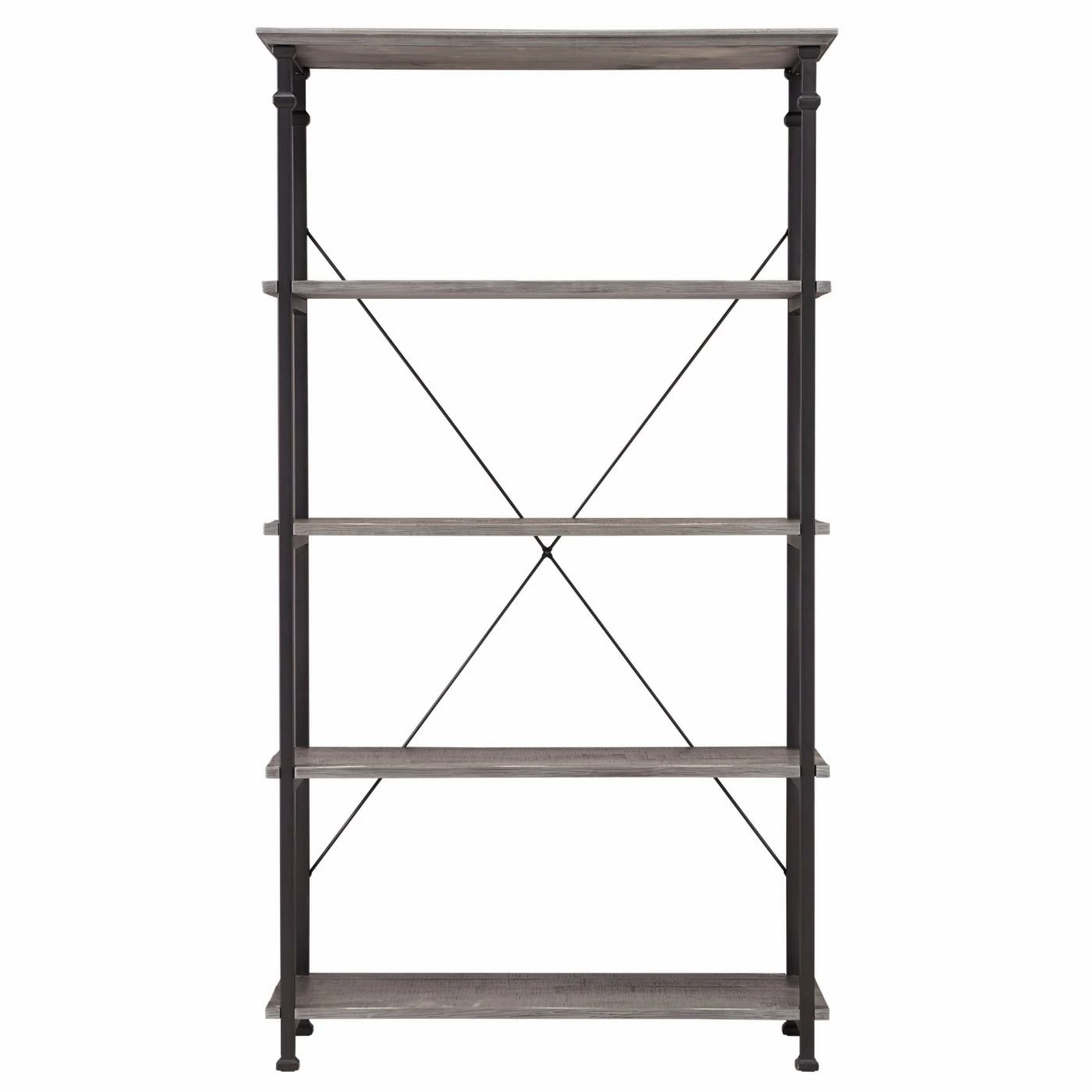 Best Sale 𧨠Weston Home Decorative 5 Shelf Bookcase π - Image 9