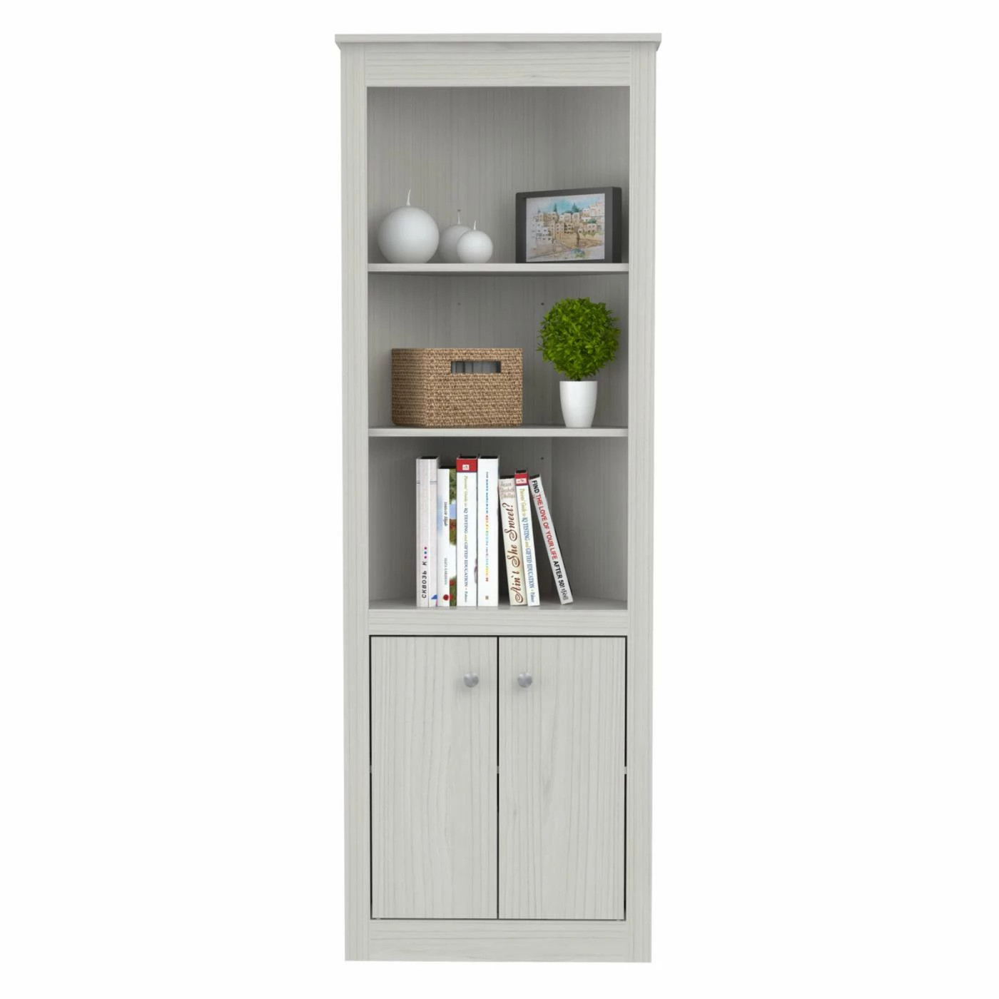 Wholesale 🔔 Inval 2 Door Corner Bookcase 🔥 - Image 9