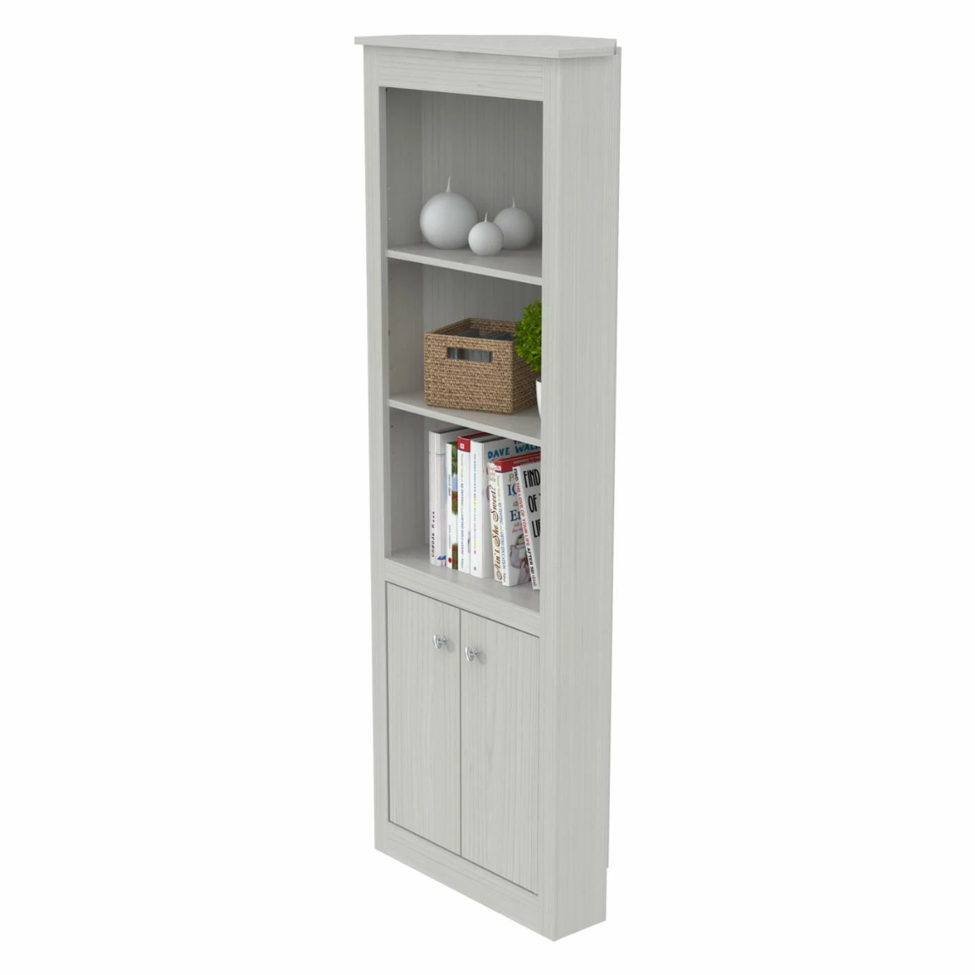 Wholesale 🔔 Inval 2 Door Corner Bookcase 🔥 - Image 10