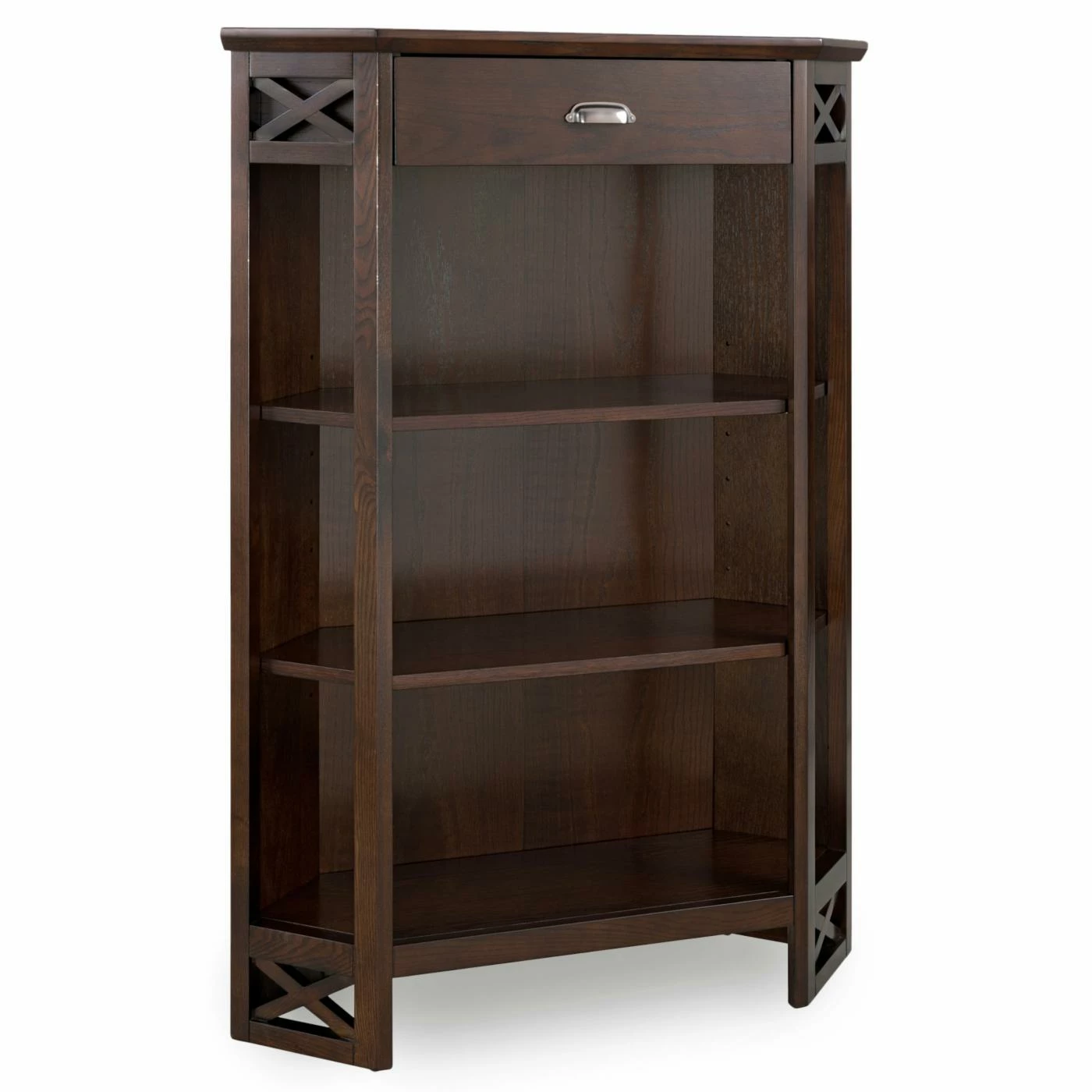 Best reviews of π€© Leick Home Riley Holliday 3 Shelf Corner Bookcase β¨ - Image 10