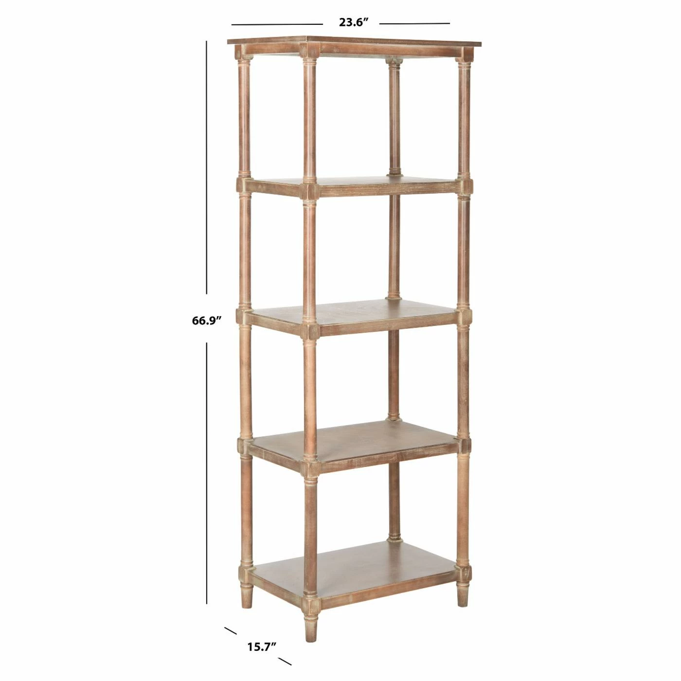 Hot Sale π― Decorative HN Home Winsford Coastal 5 Tier Bookcase π - Image 5