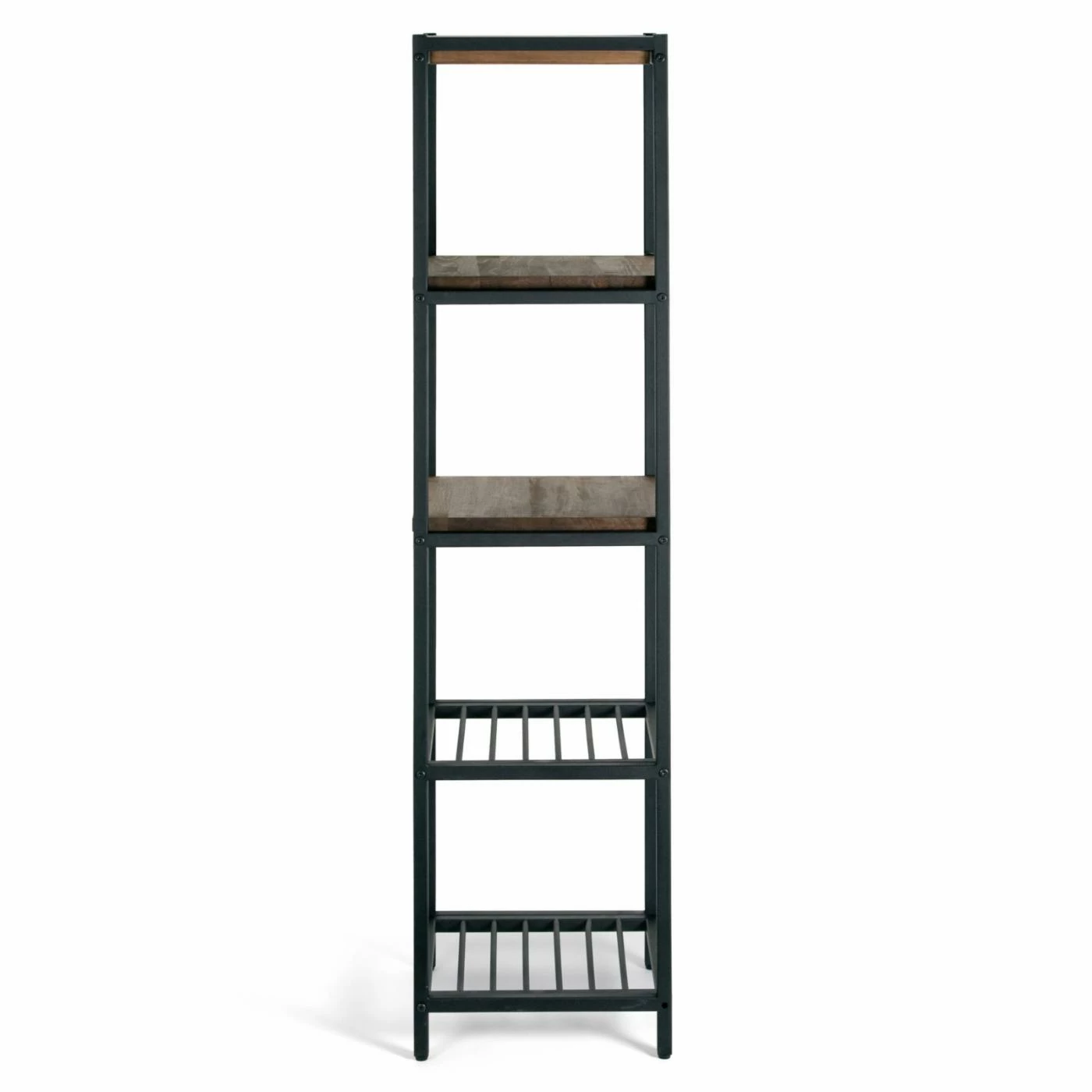 Promo 𧨠Glamour Home Ailis 57 In. Etagere Bookcase With Four Shelves π - Image 3