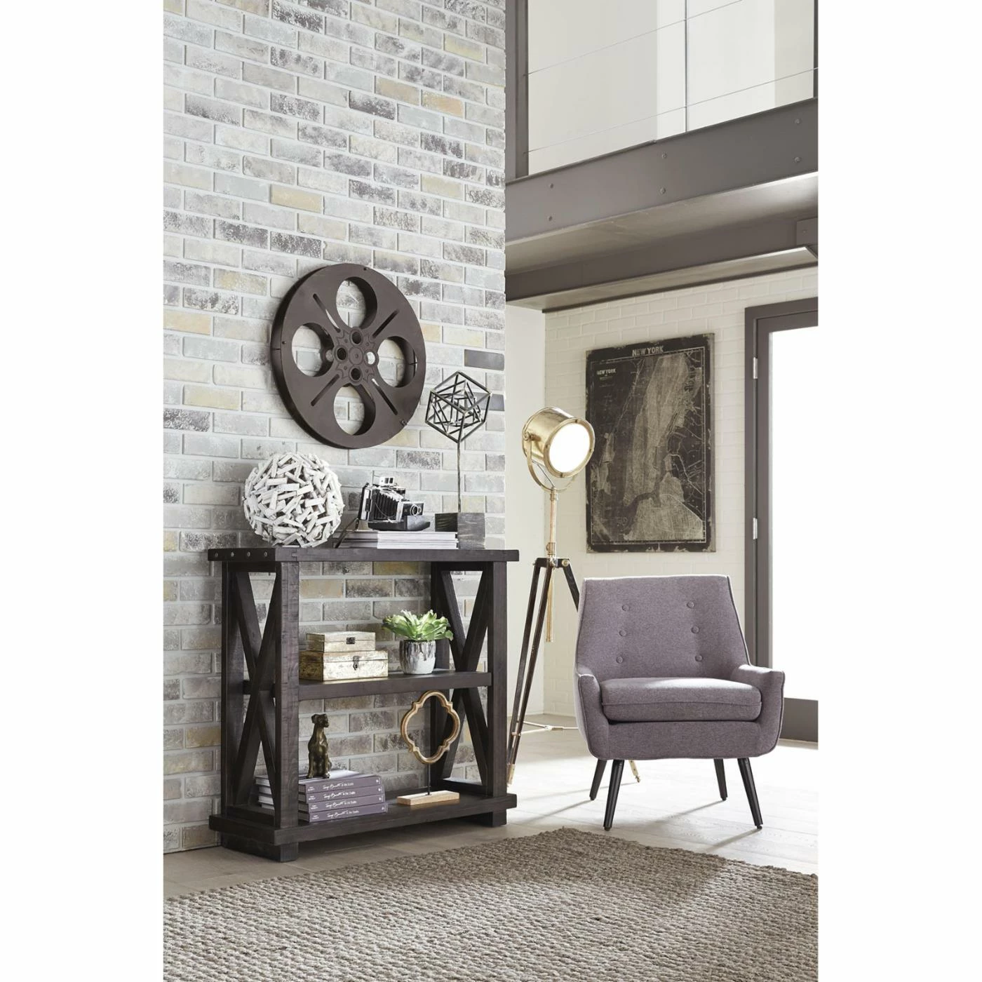 Flash Sale π Modus Yosemite Open Back Decorative Bookshelf - Cafe π - Image 3