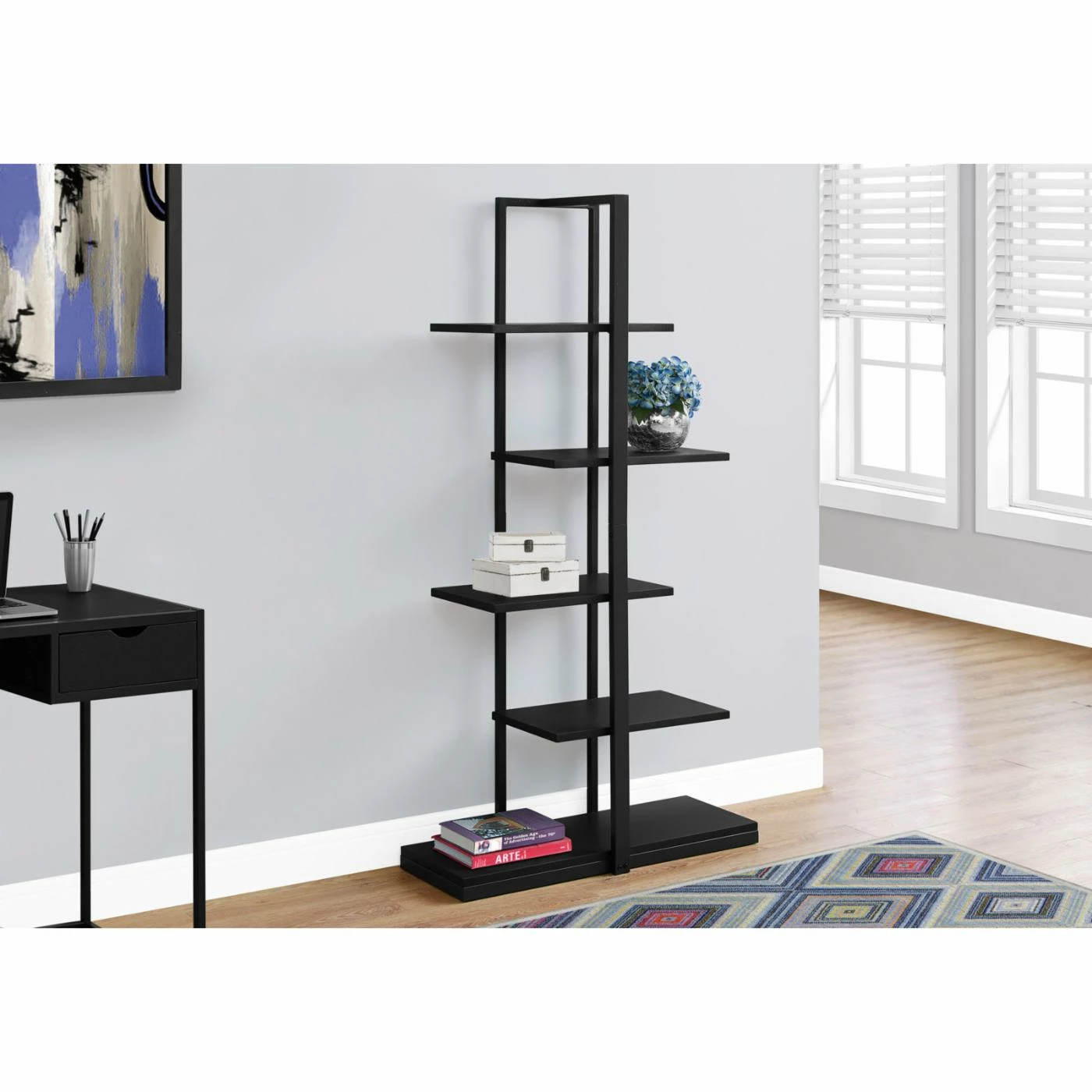 Best deal β€οΈ Leaning & Ladder Monarch Specialties 32 In. Decorative Metal Backless Bookcase π― - Image 3