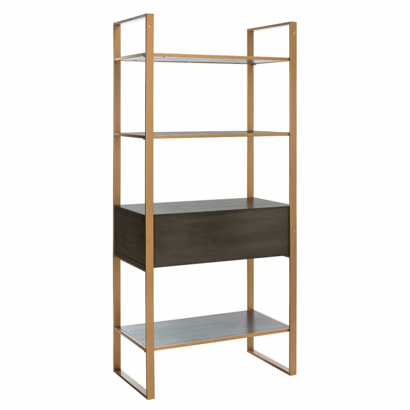 Promo β€οΈ Safavieh Skylar Etagere With Drawer - Gold π₯ - Image 3