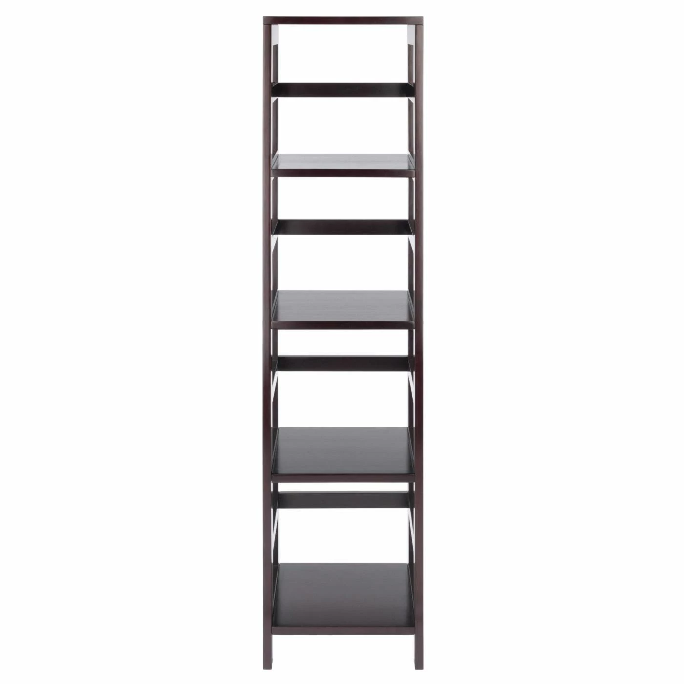 New π Standard Winsome Leo 4-Tier Narrow Wood Bookcase π - Image 3