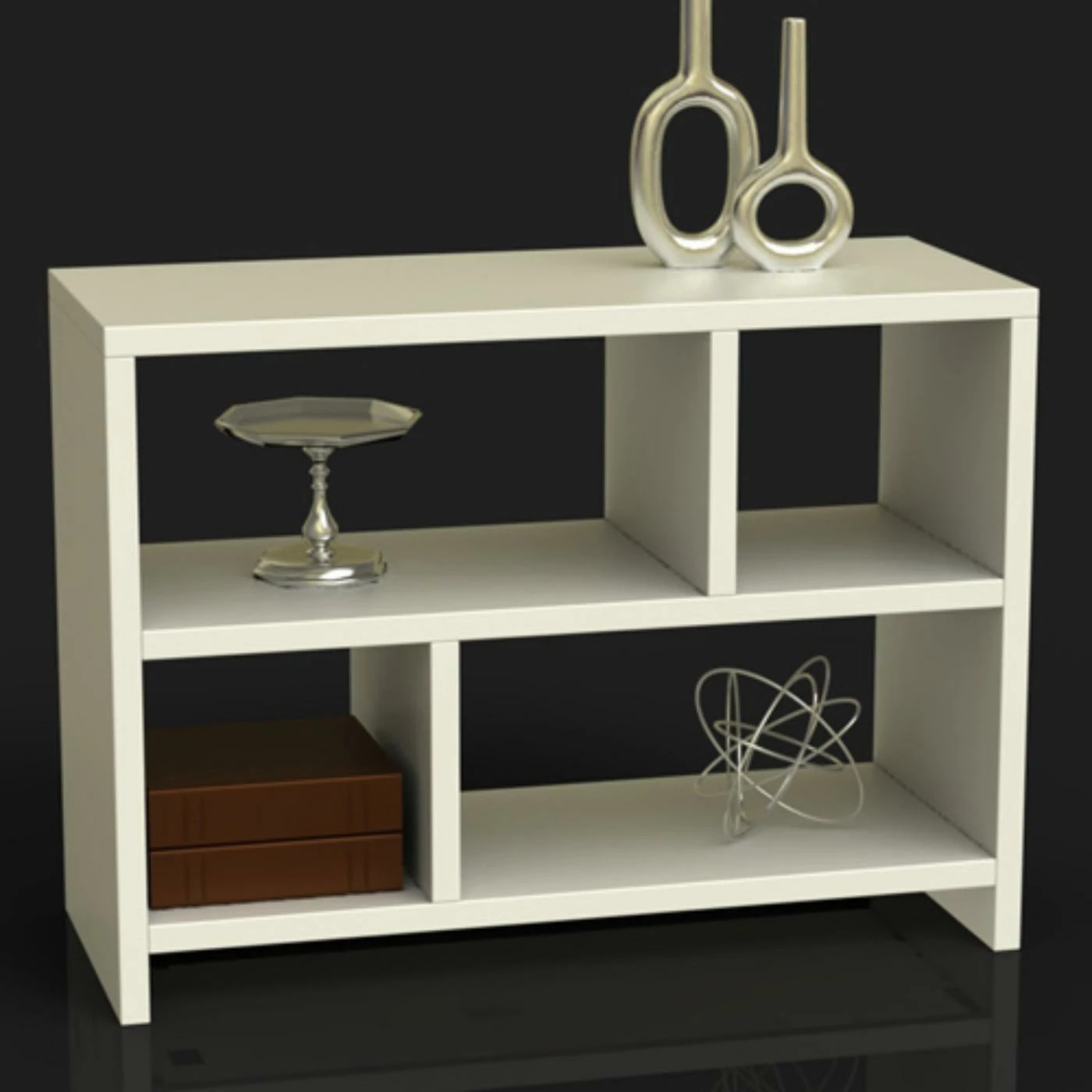 Cheap β€οΈ Modular Convenience Concepts Northfield Bookcase Console - White π - Image 2