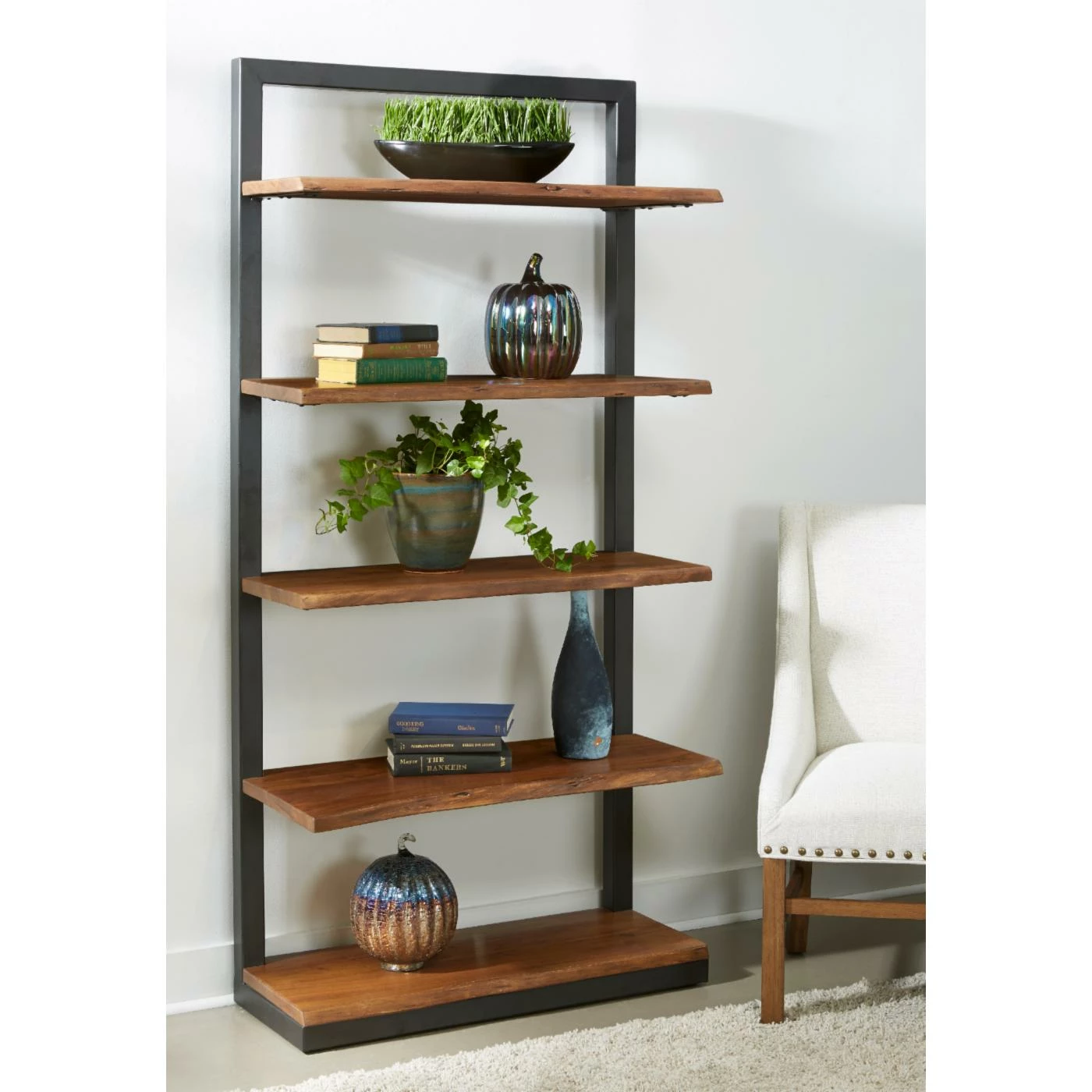 Best deal 𧨠Standard Coast To Coast Imports Brownstone II Bookcase π - Image 2