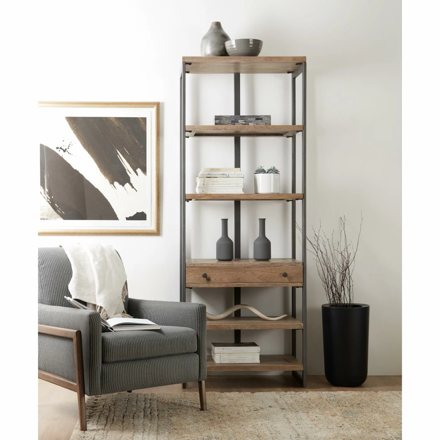 Outlet βοΈ Standard Hooker Furniture 5 Tier Bookcase π - Image 2