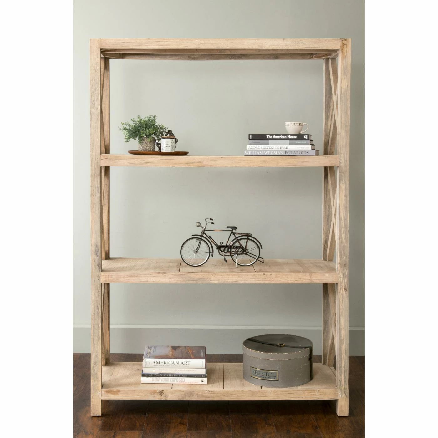 Buy 𧨠Decorative East At Main Bradford Rubberwood Bookcase β€οΈ - Image 2