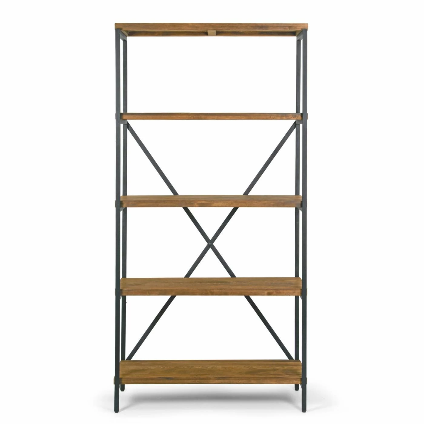 Wholesale β¨ Glamour Home Ailis 67 In. Etagere Bookcase With Five Shelves π - Image 2