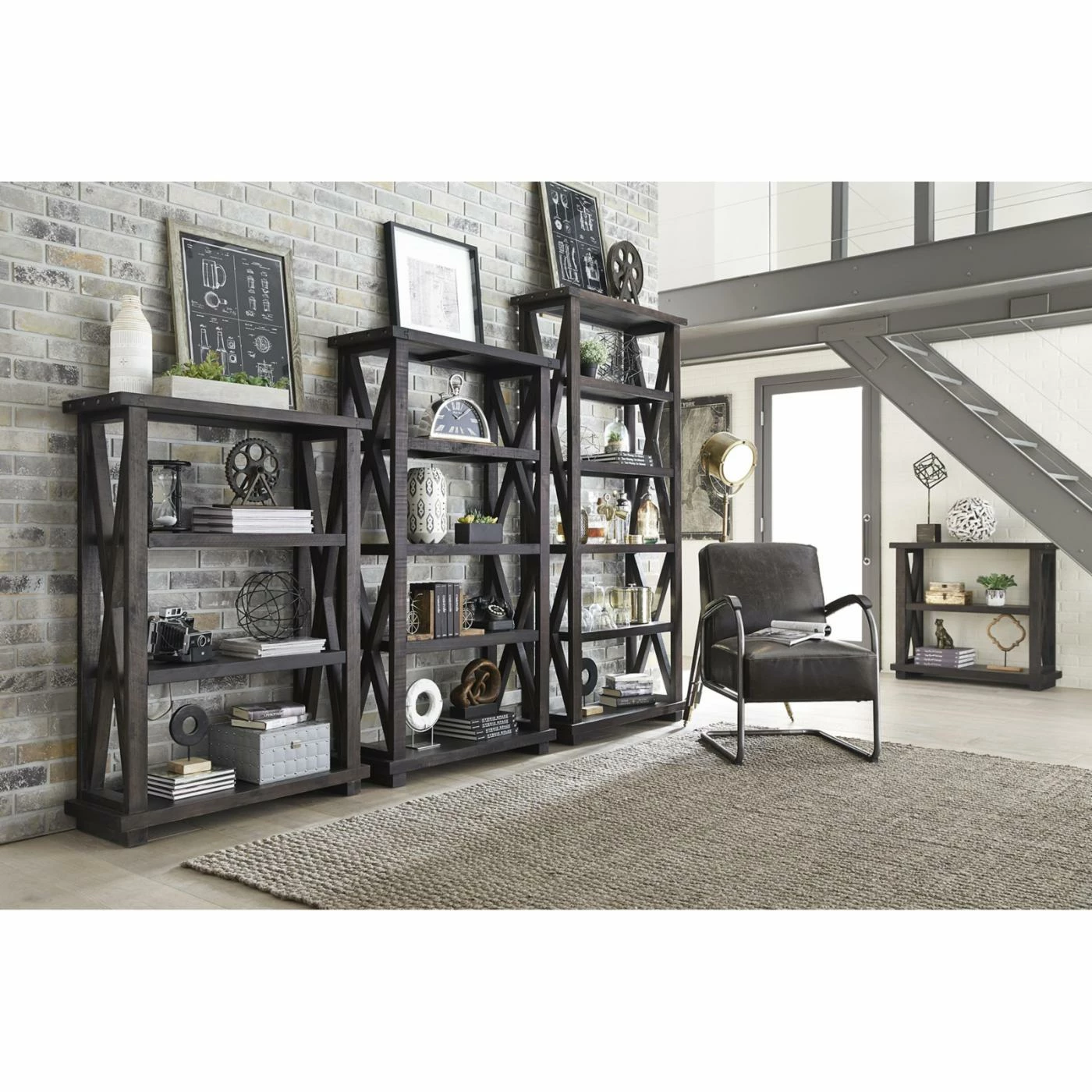 Flash Sale π Modus Yosemite Open Back Decorative Bookshelf - Cafe π - Image 2