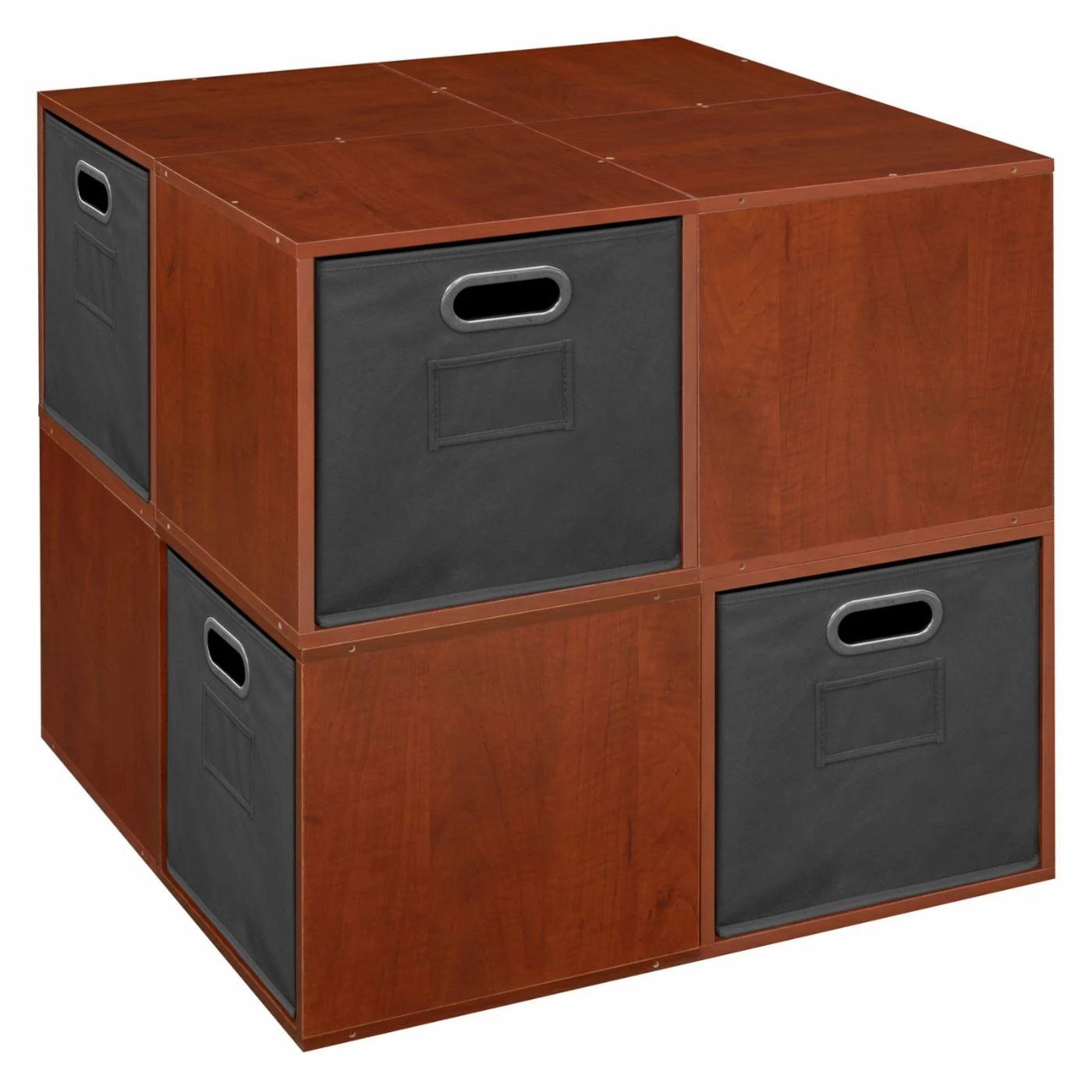 Budget β Modular Niche Cubo Storage Set - 8 Cubes And 4 Canvas Bins π₯ - Image 2