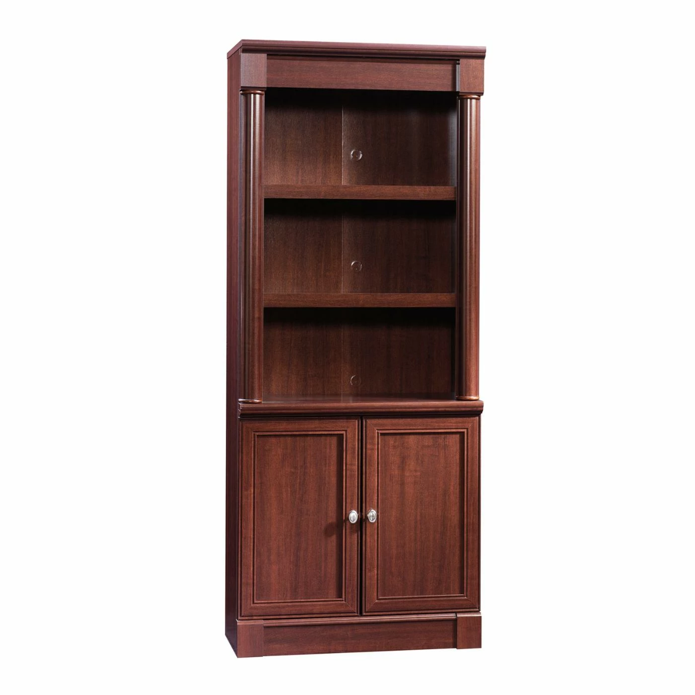 Discount π― Decorative Sauder Palladia Library Bookcase With Doors - Select Cherry π― - Image 2