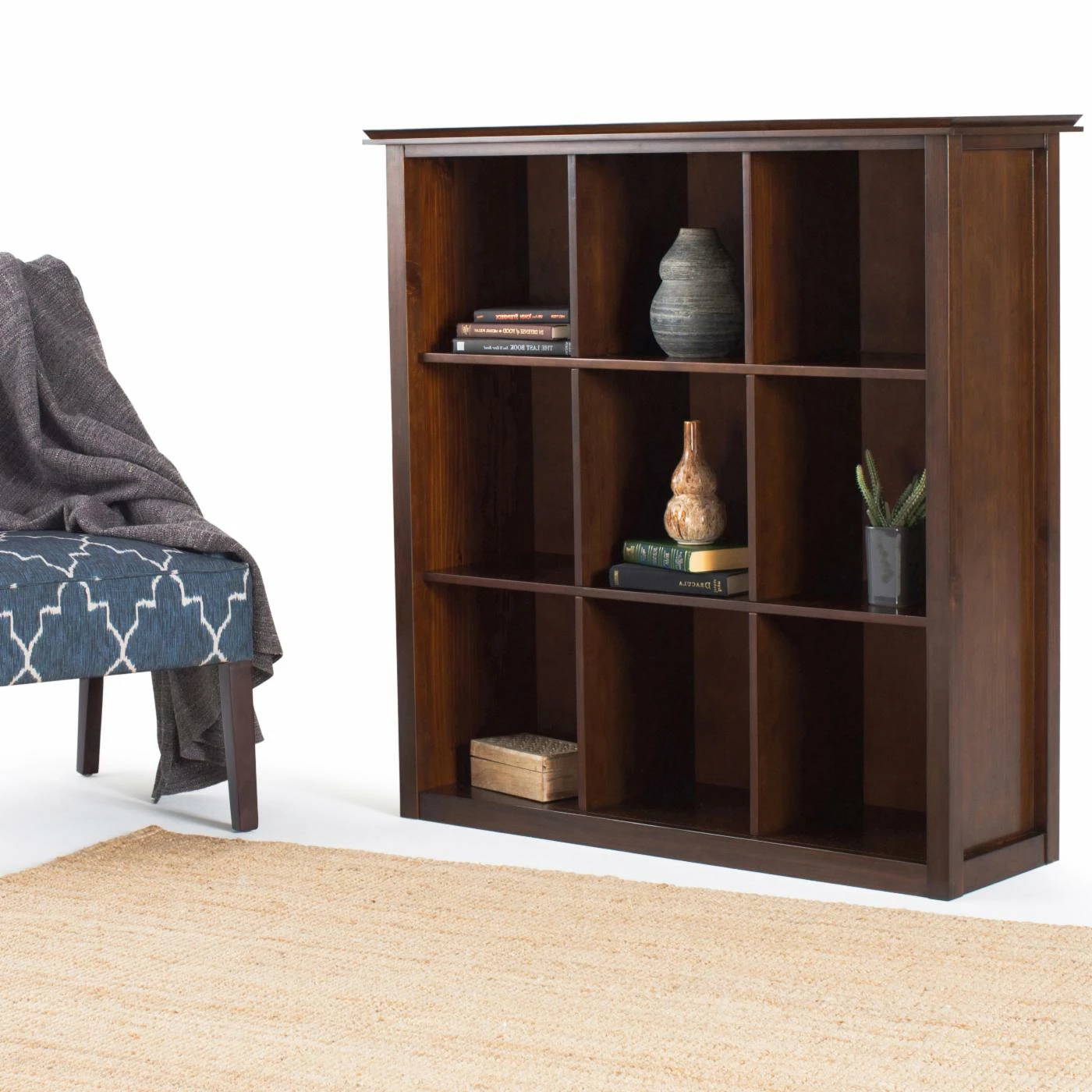 Cheap π Brooklyn & Max Brooklyn + Max Holden Contemporary 9 Cube Organizer - Auburn Brown π - Image 2