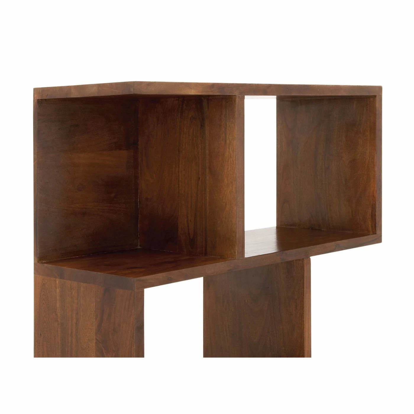 New β DecMode Decorative Wood And Iron Bookcase π - Image 2