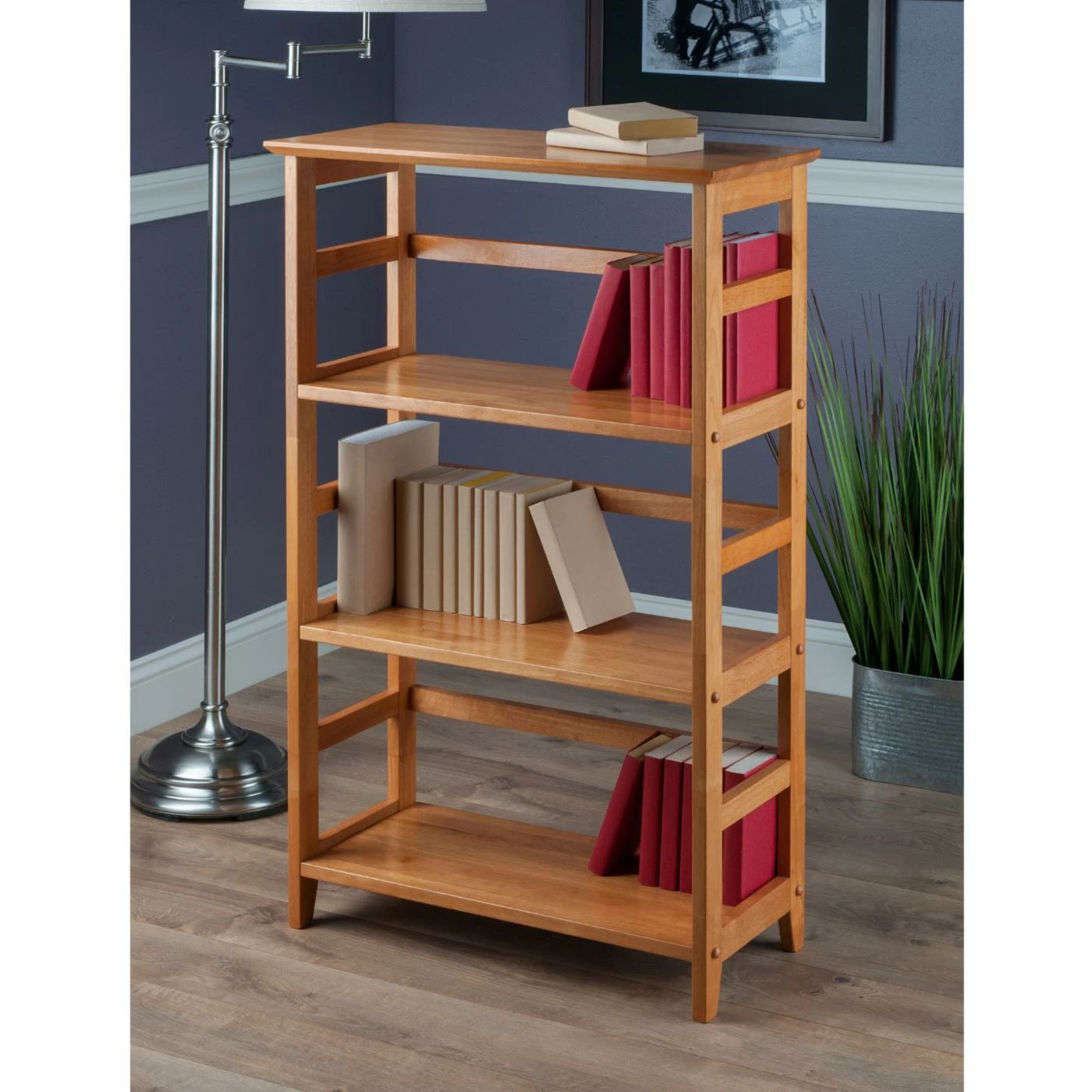Wholesale π Standard Winsome Studio 3-Tier Wood Bookshelf π - Image 2