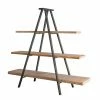 Brand new 🔥 A & B Home Decorative A & B Home Ramsden Tripod Bookcase - Black 🤩