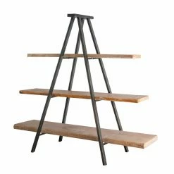 Brand new π₯ A & B Home Decorative A & B Home Ramsden Tripod Bookcase - Black π€©