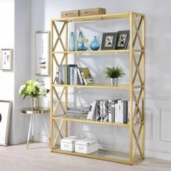 Hot Sale 🥰 Acme Furniture Milavera Etagere Bookcase 🛒