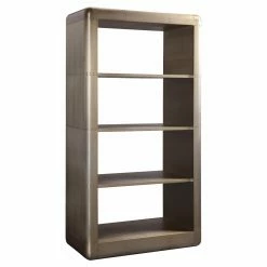 Brand new π Decorative Acme Furniture Jennavieve Bookcase - Gold Aluminum π