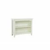 Outlet 😀 Decorative Alaterre Furniture Shaker Cottage 2-Shelf Bookcase, Ivory 🤩