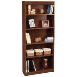 Budget 🥰 Standard Bestar 5-Shelf Bookcase ⌛