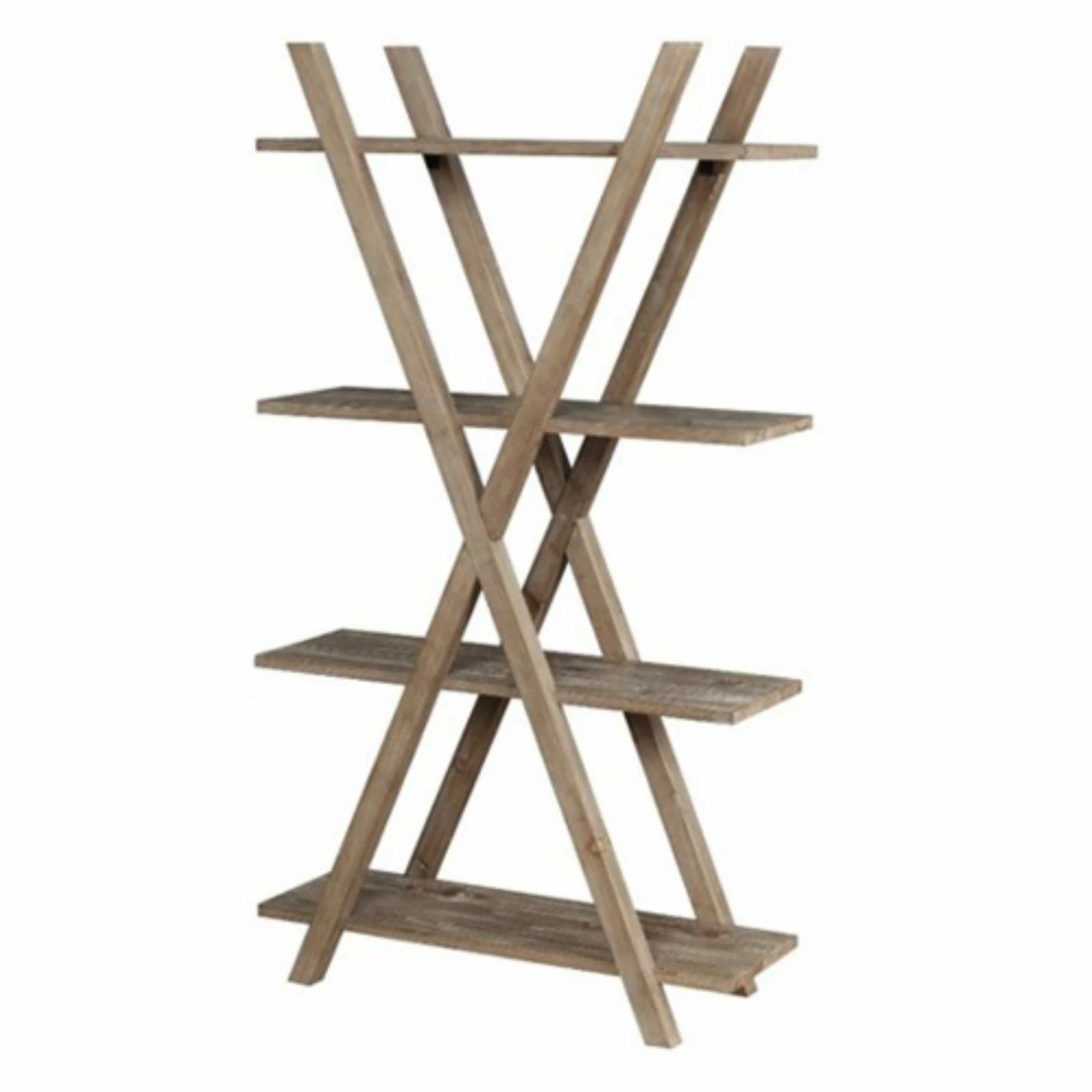 Budget π Decorative Burnham Home Designs Marlin Modern Bookshelf - Natural π