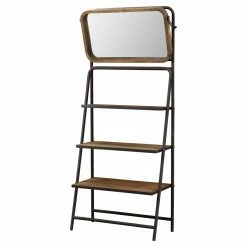 Cheapest 👍 Decorative Burnham Home Designs Gloria Mirror Bookshelf 😉