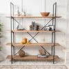 Best Sale 💯 Best Selling Home Decorative Wessly Antique Firwood And Iron Bookcase ✔️