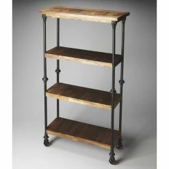 Hot Sale 👏 Butler Specialty Decorative Butler Fontainebleau Industrial Chic Bookcase 👍