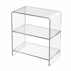 Discount ⭐ Butler Specialty Standard Butler Crystal Open Back Bookcase - Clear 👍