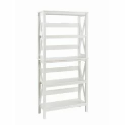 Best reviews of 🔥 ClosetMaid X-Frame 5-Shelf Etagere Bookcase ✔️